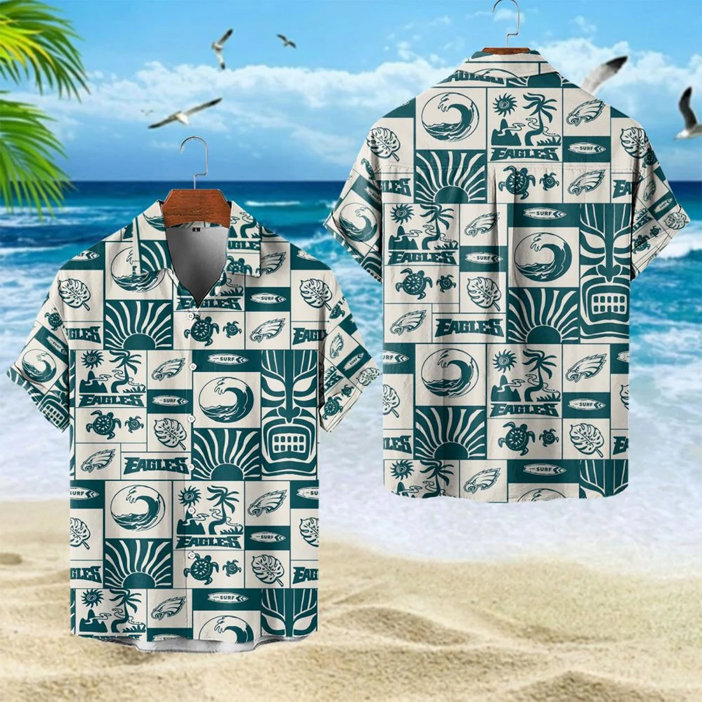PHI x NFL Hawaiian Shirt 1604 DatND DVT