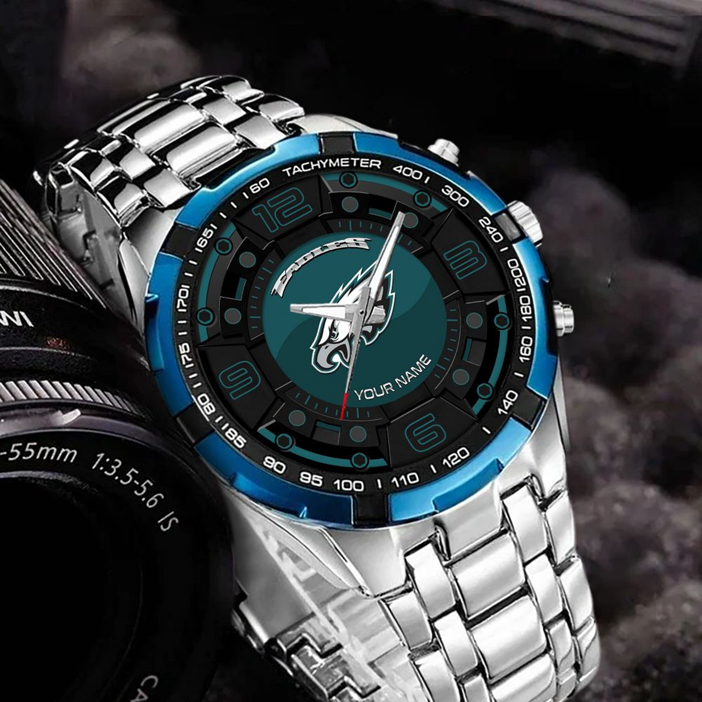 PHI x NFL Stainless Steel Watch DatND DVT
