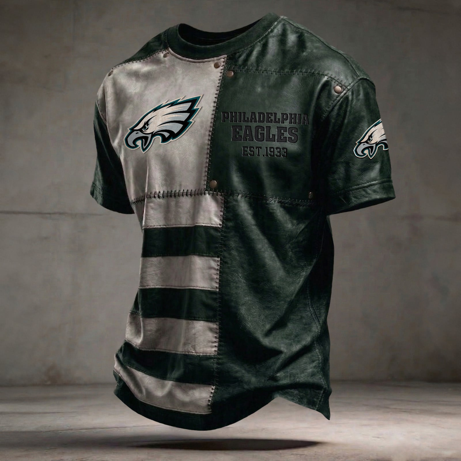 PHI x NFL T-Shirt 0404 DatND DVT Army