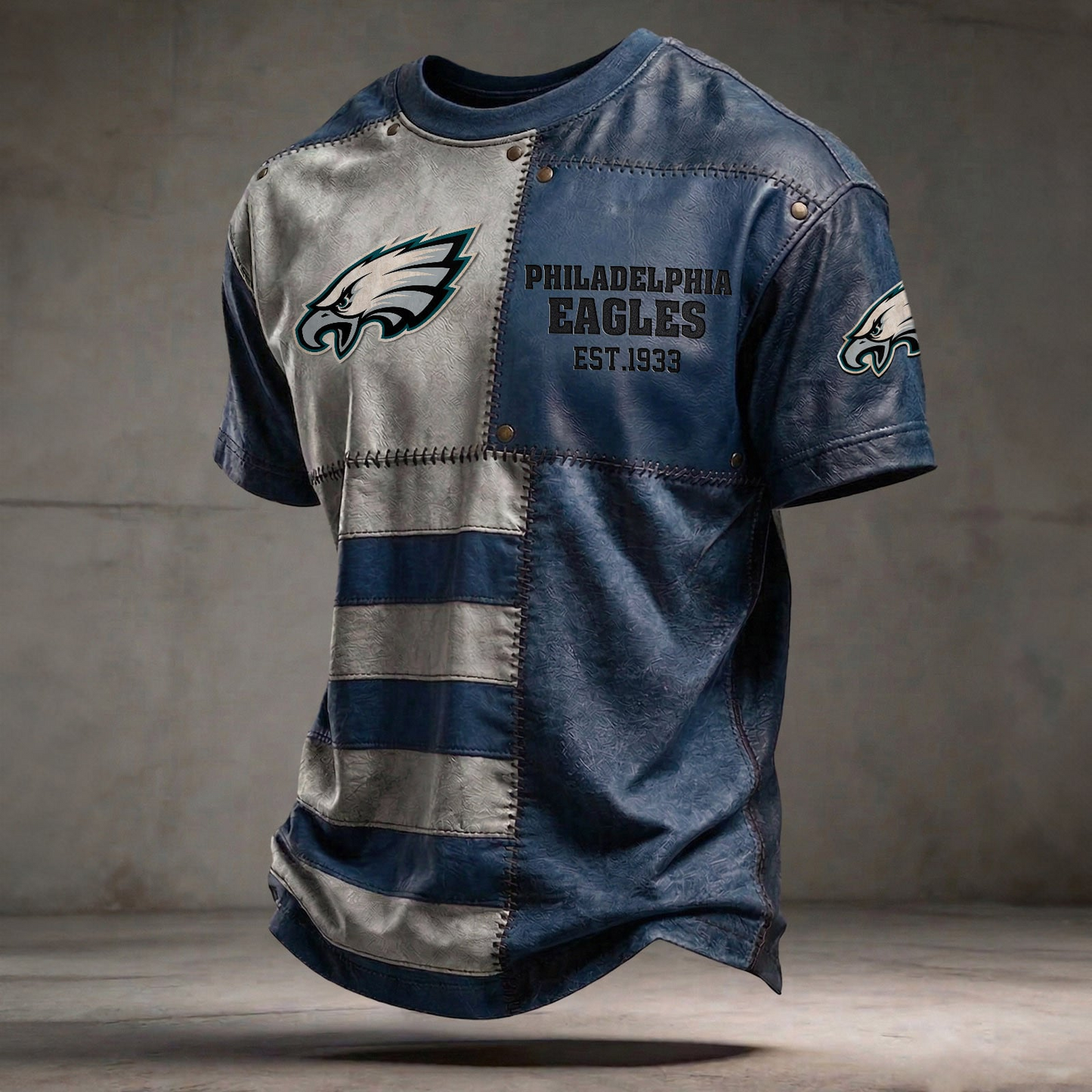 PHI x NFL T-Shirt 0404 DatND DVT Blue
