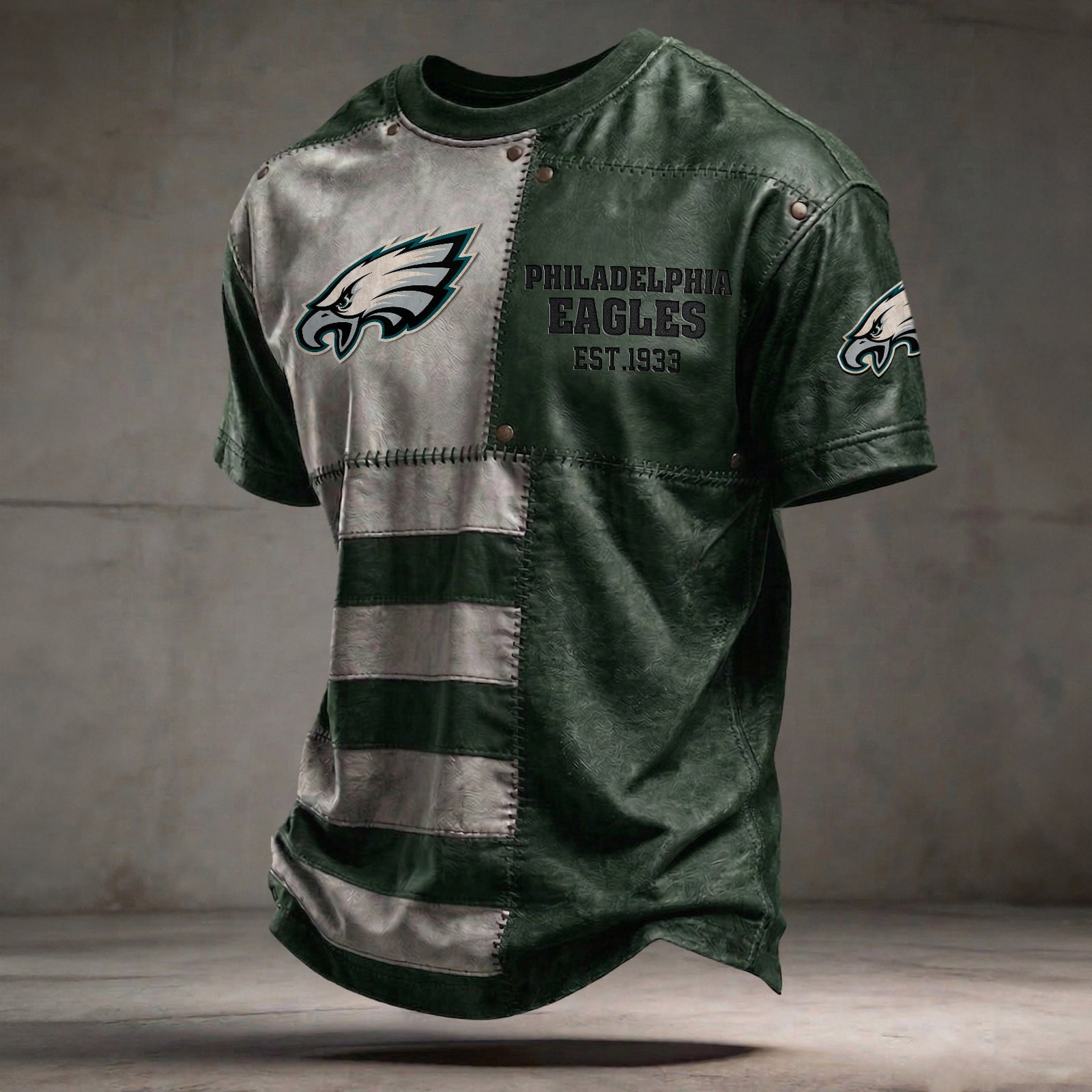 PHI x NFL T-Shirt 0404 DatND DVT Green
