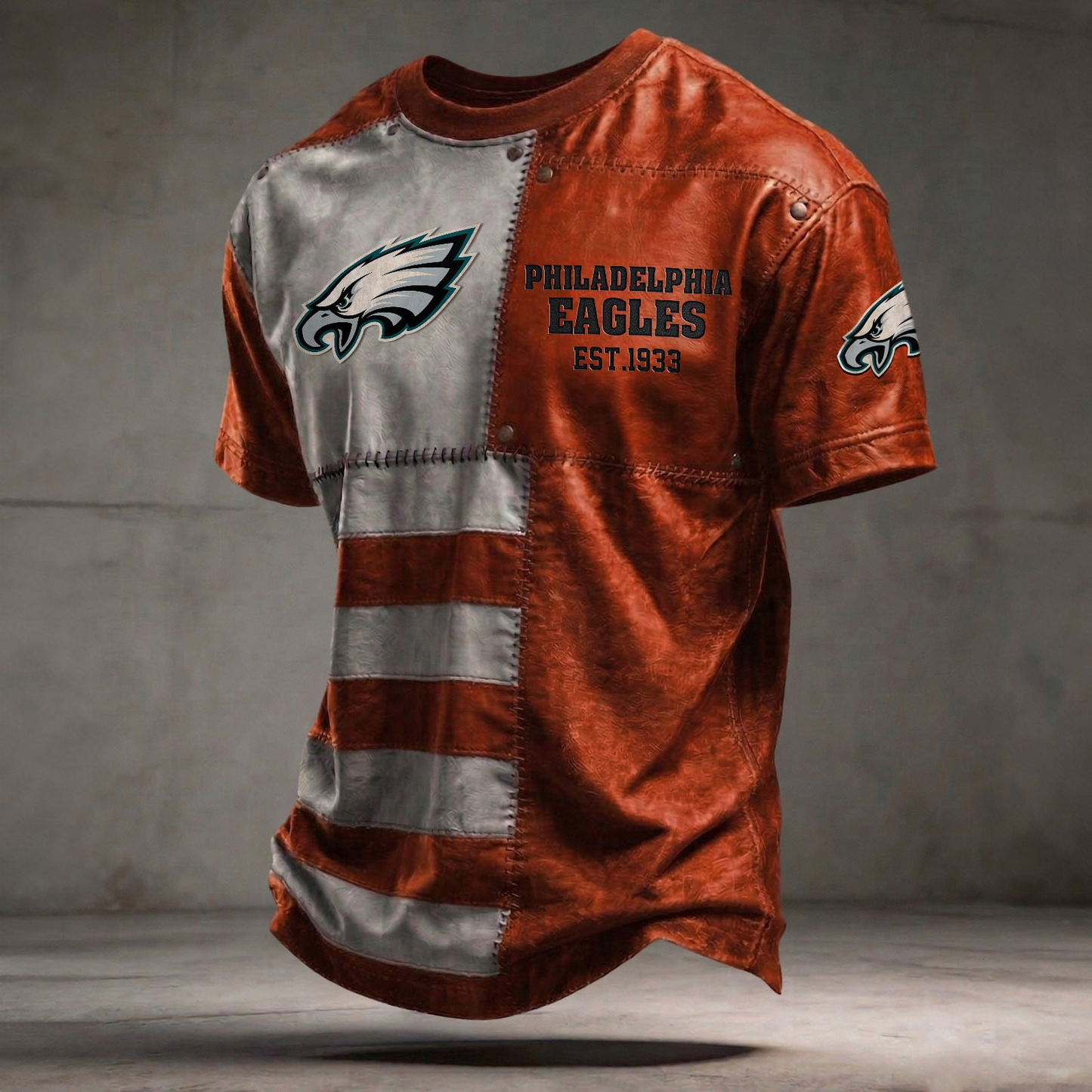 PHI x NFL T-Shirt 0404 DatND DVT Orange