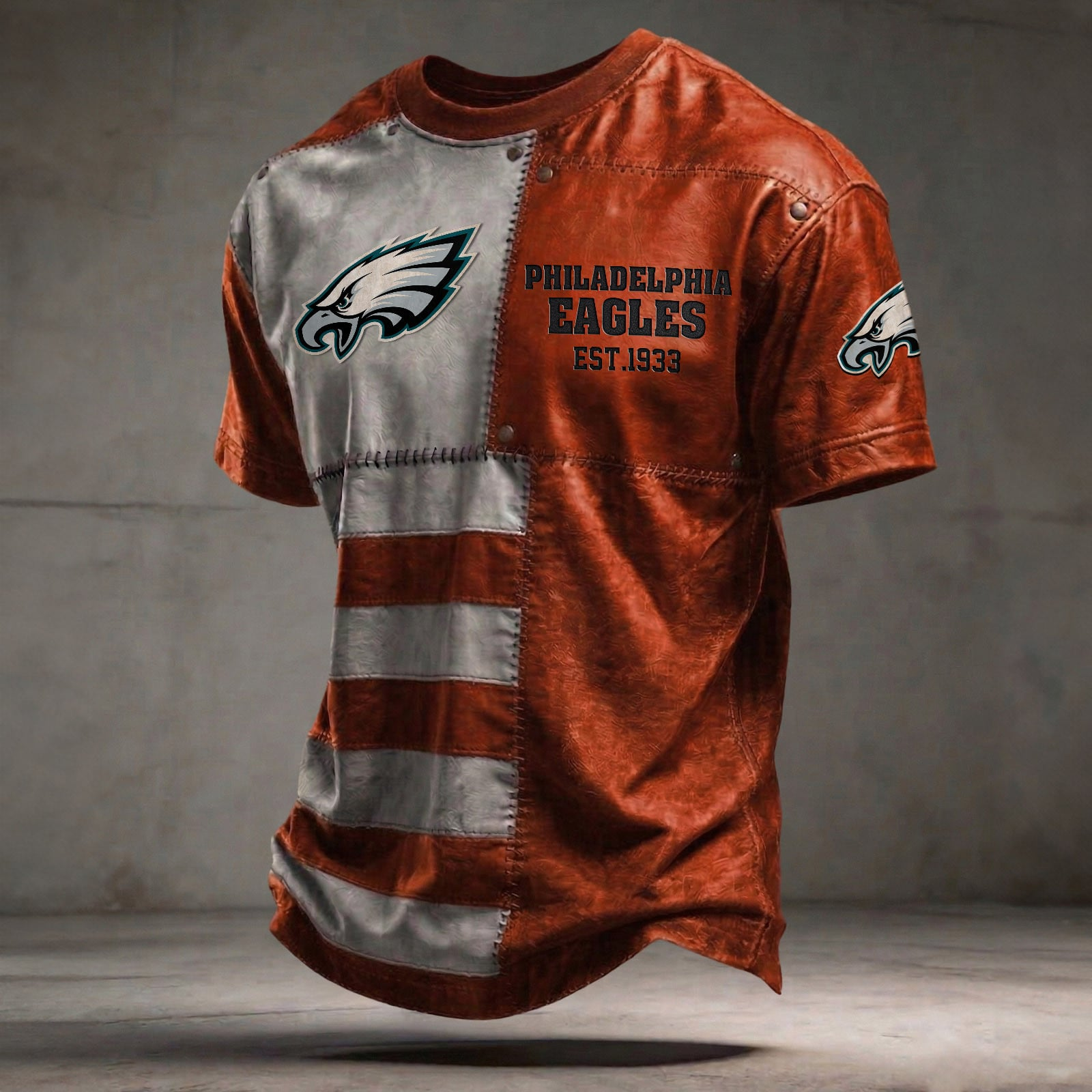 PHI x NFL T-Shirt 0404 DatND DVT Orange
