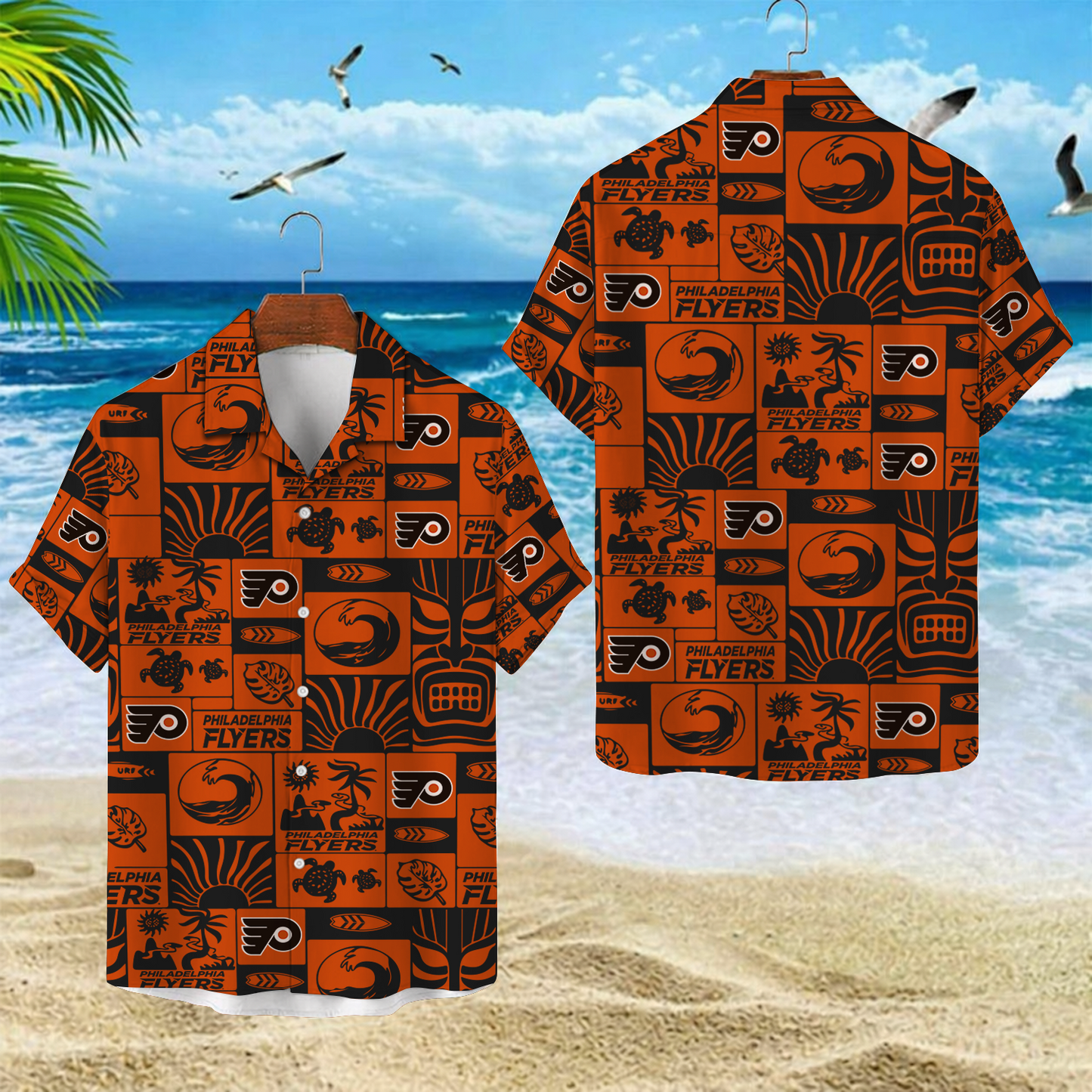 PHI x NHL Hawaiian Shirt 2004 DatND DVT
