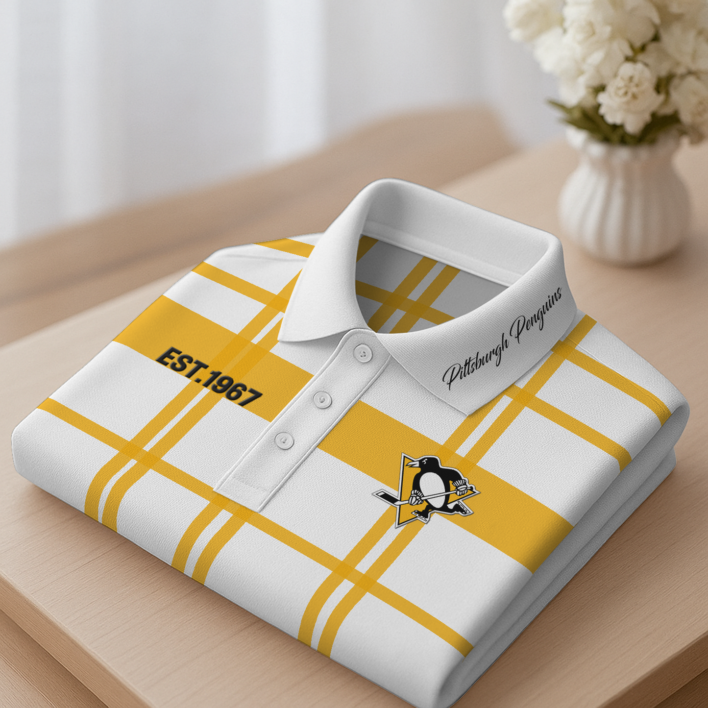 PIT Premium NHL Polo Shirt 2703 DatND DVT 3