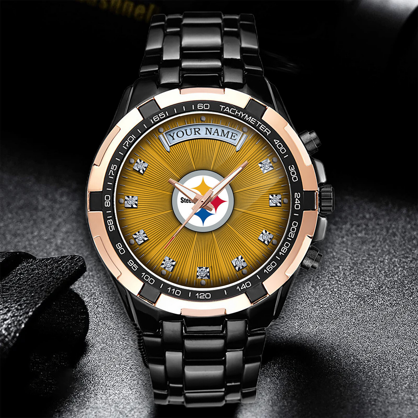 PIT x NFL Luxury Men Watch DATND TANTD 200426