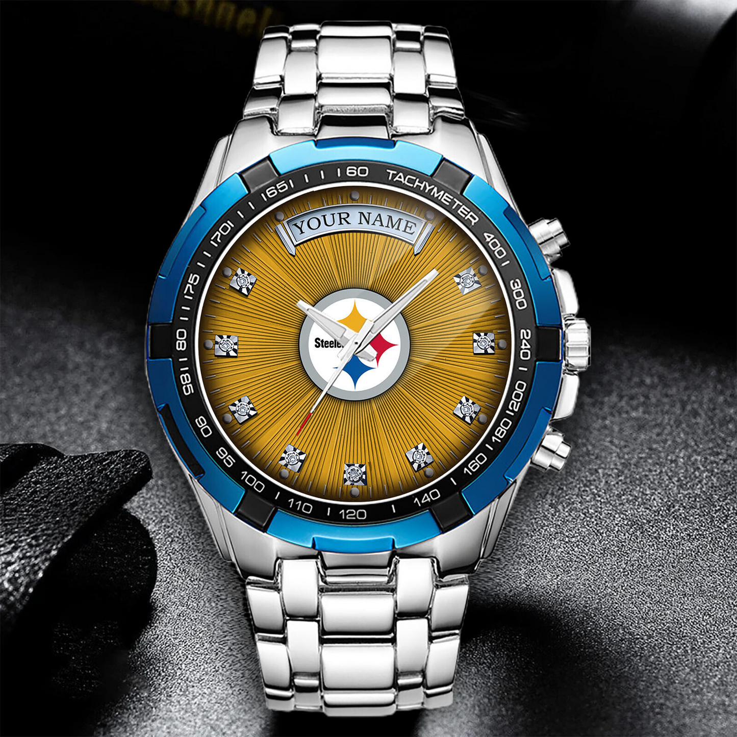 PIT x NFL Luxury Men Watch DATND TANTD 200426