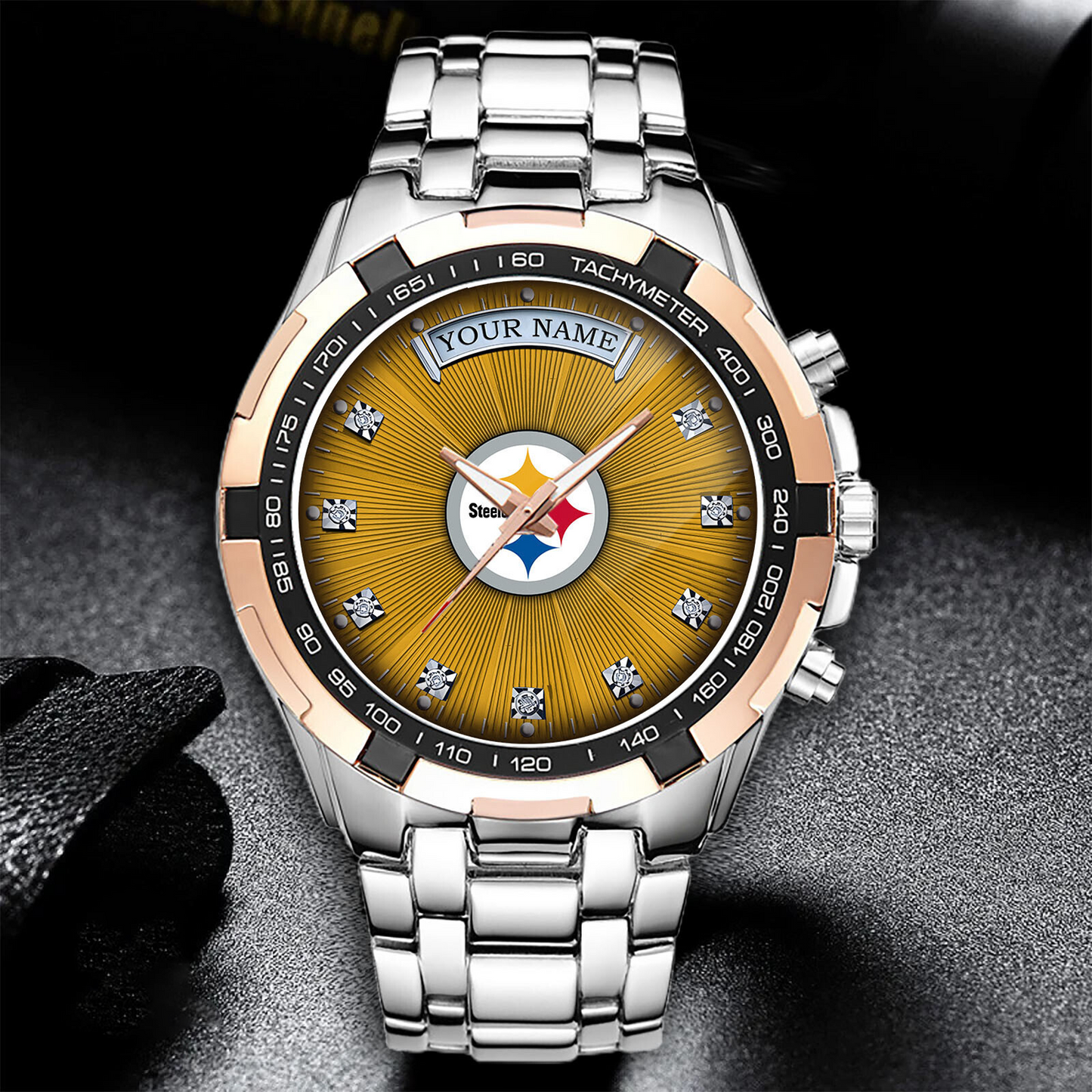 PIT x NFL Luxury Men Watch DATND TANTD 200426