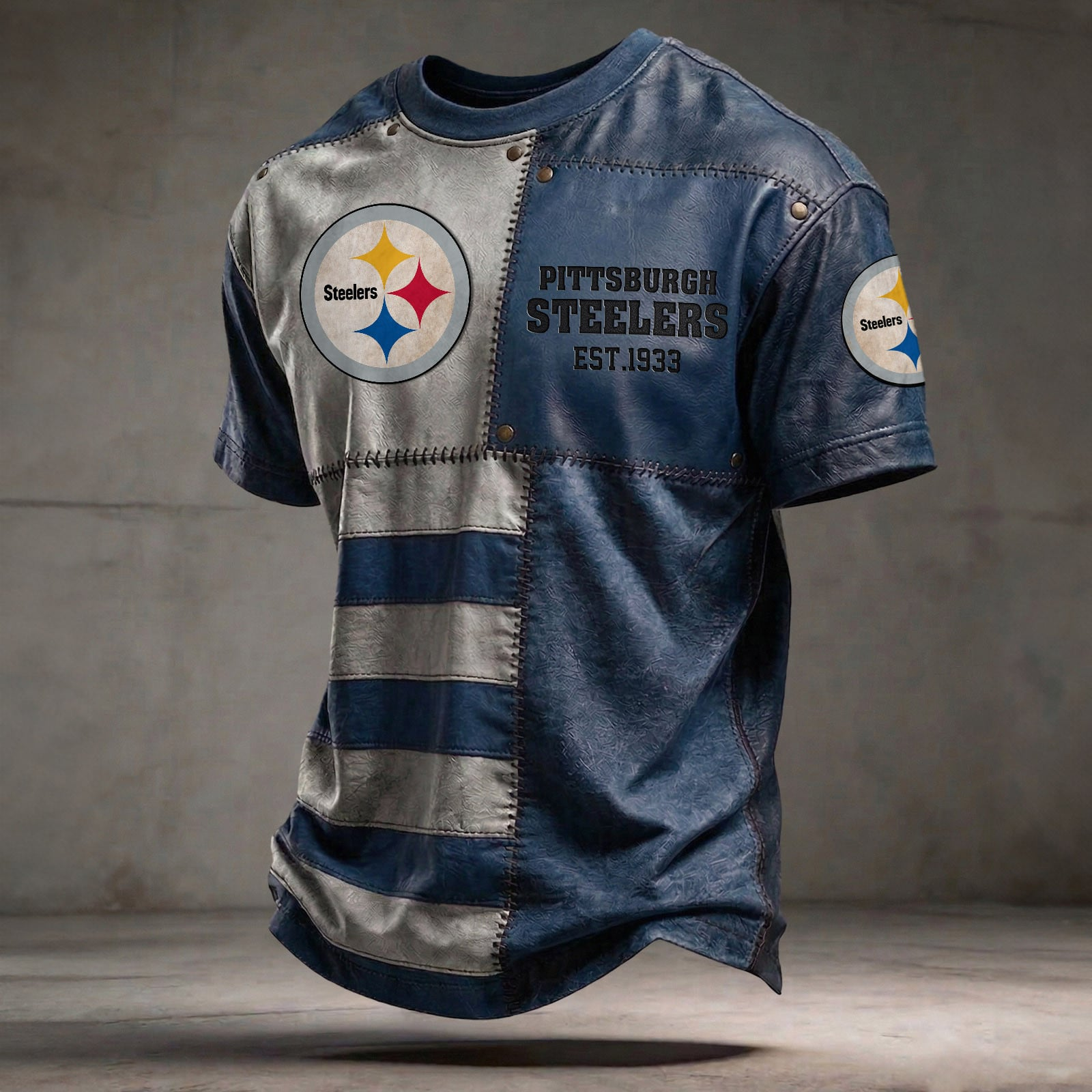 PIT x NFL T-Shirt 0404 DatND DVT Blue