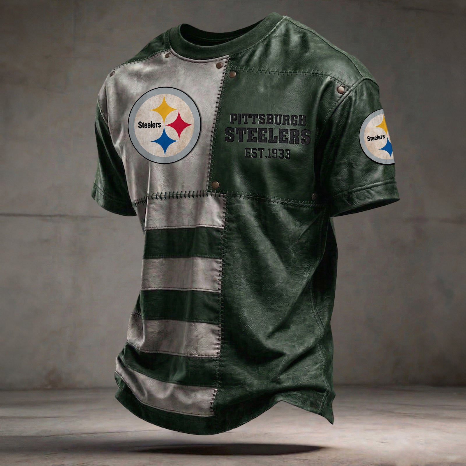 PIT x NFL T-Shirt 0404 DatND DVT Green