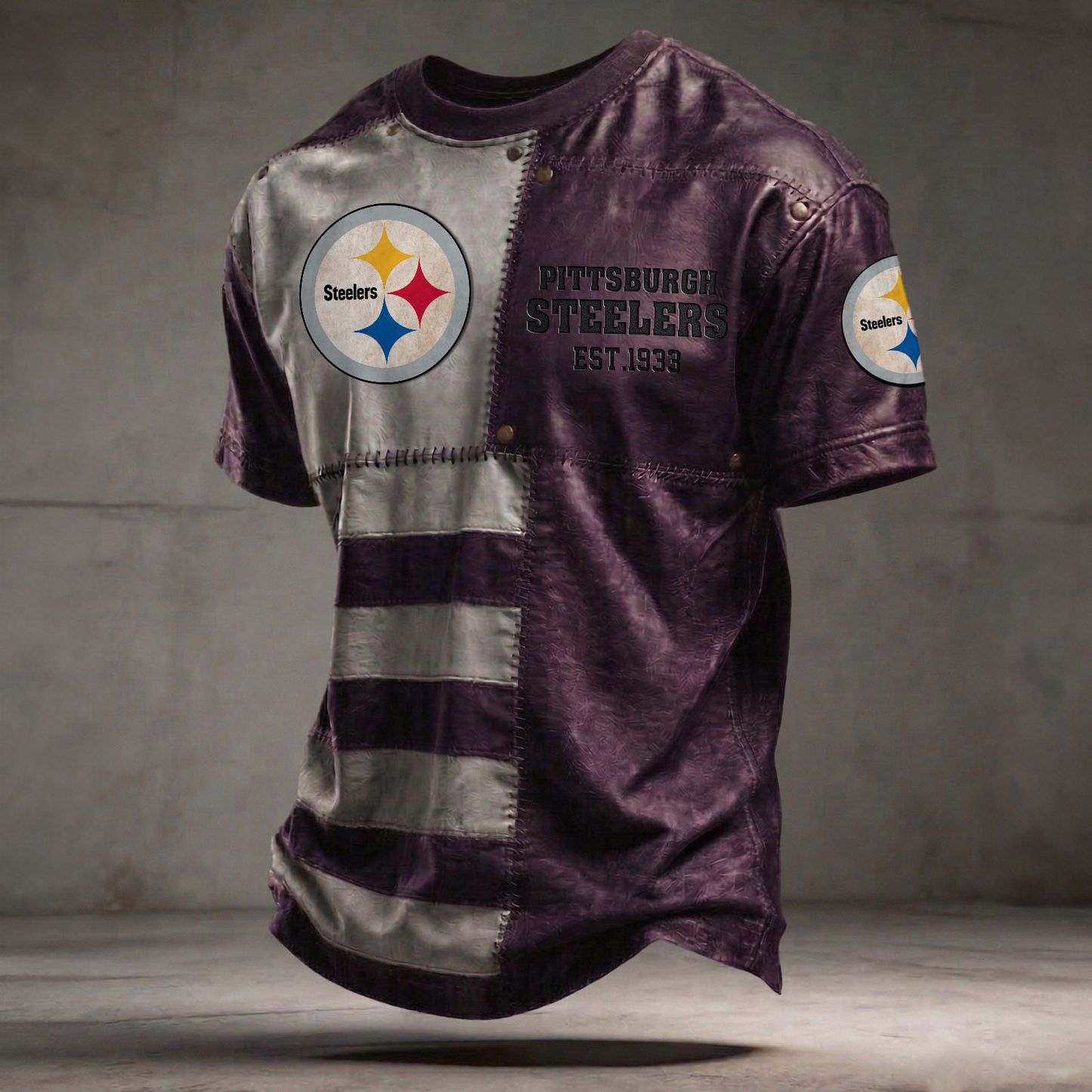 PIT x NFL T-Shirt 0404 DatND DVT Purple