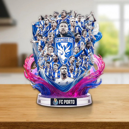 PORTO FOOTBALL CLUB - NATIONAL CHAMPION 202526 Custom Shape Acrylic Plaque 0405 DatND DVT