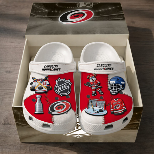 PREMIUM CAR x NHL CLOGS WITH CHARMS DATND TANTD 160426