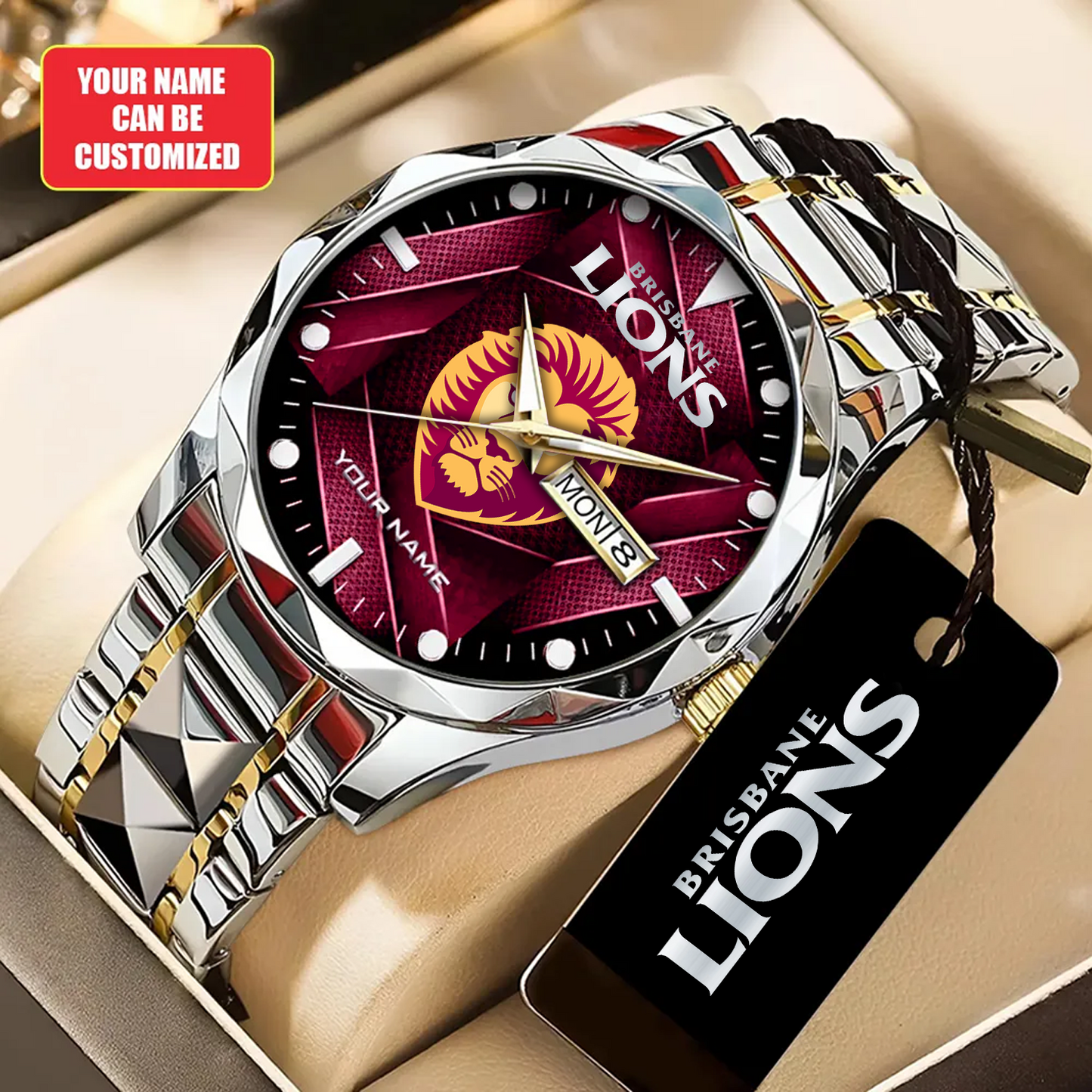 Personalized BRI x AFL Alloy Luxury Quartz Watch DATND TANTD 080426