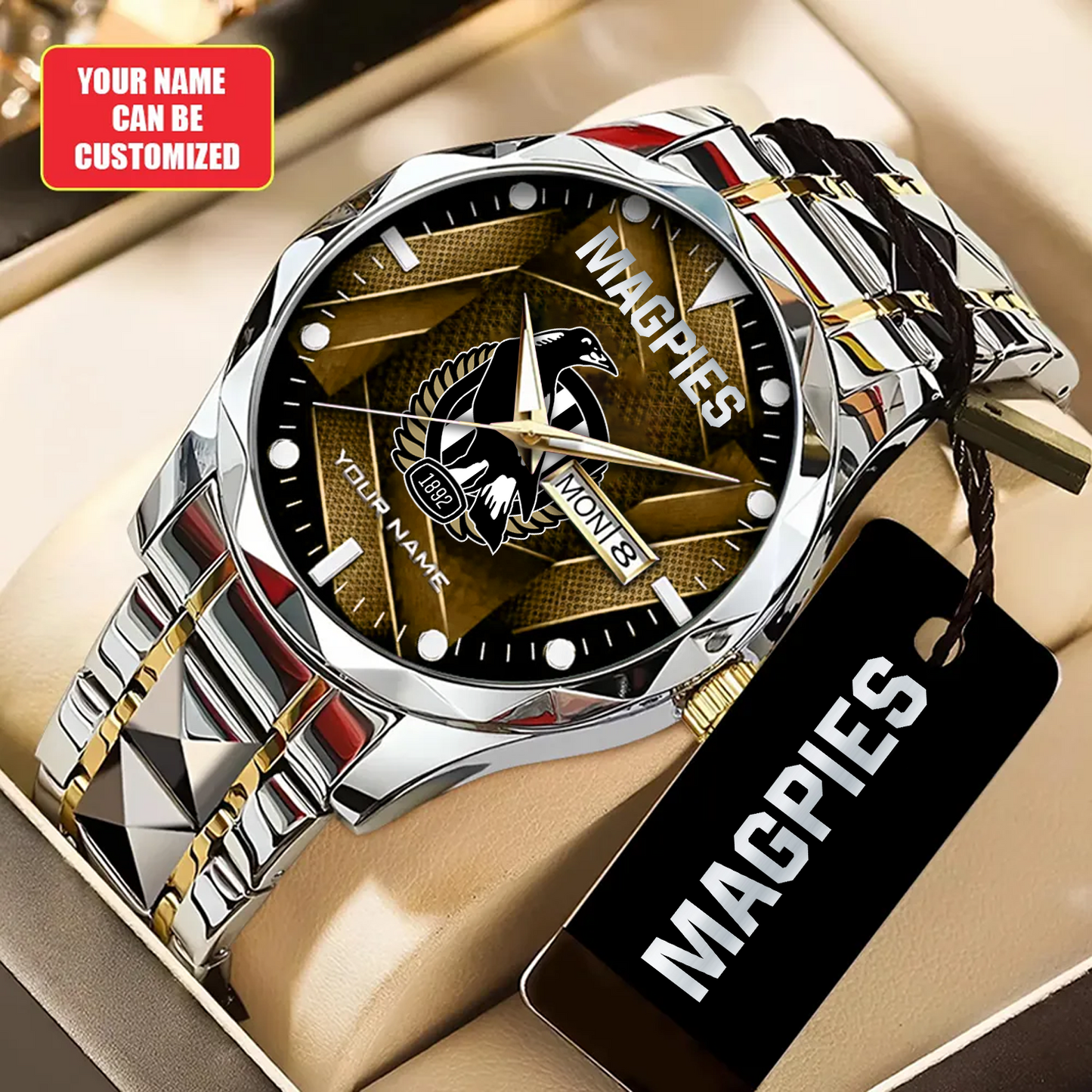 Personalized COL x AFL Alloy Luxury Quartz Watch DATND TANTD 080426