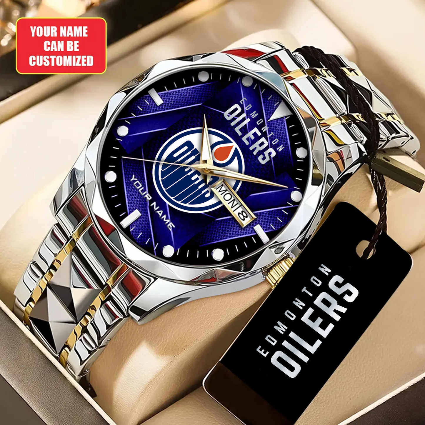 Personalized EDM x NHL Alloy Luxury Quartz Watch DATND TANTD 200426