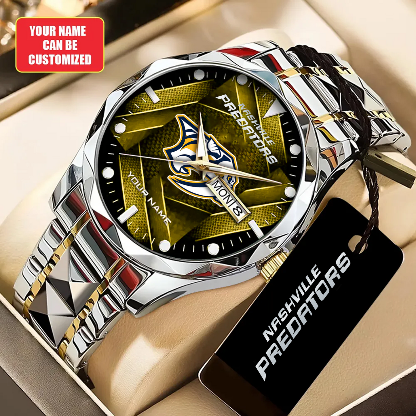 Personalized NSH x NHL Alloy Luxury Quartz Watch DATND TANTD 200426
