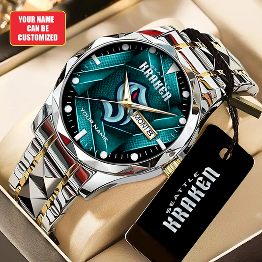 Personalized SEA x NHL Alloy Luxury Quartz Watch DATND TANTD 200426