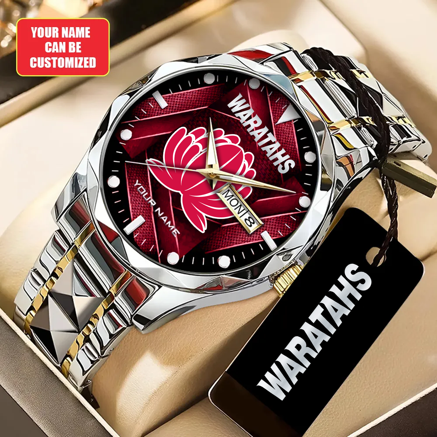 Personalized WAR x SRP Alloy Luxury Quartz Watch DATND TANTD 280326