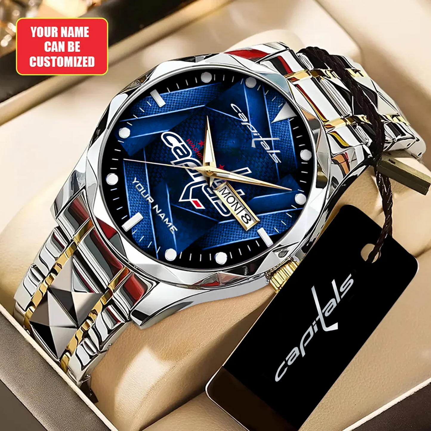 Personalized WAS x NHL Alloy Luxury Quartz Watch DATND TANTD 200426