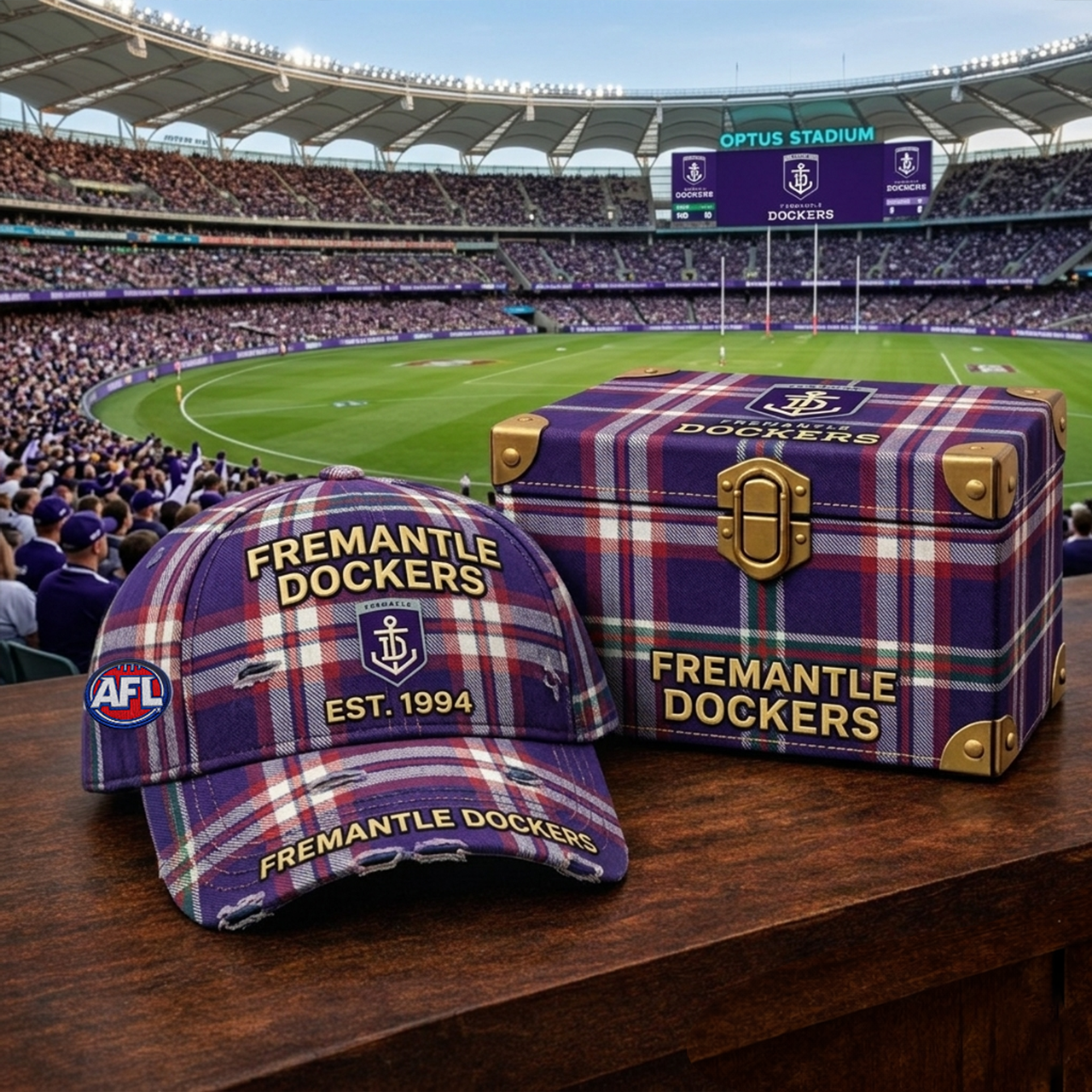 Premium AFL FD Heritage Checkered Cap V18 NMD 010426 TTV