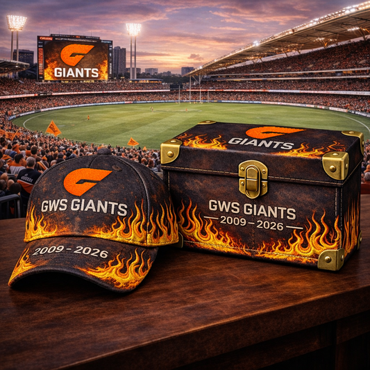Premium AFL GG Classic Flame Tribute Cap V17 NMD 310326 TTV