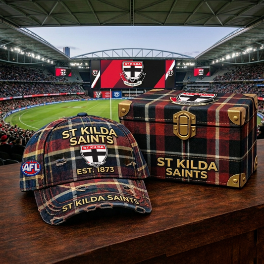 Premium AFL SKS  Heritage Checkered Cap V18 NMD 010426 TTV