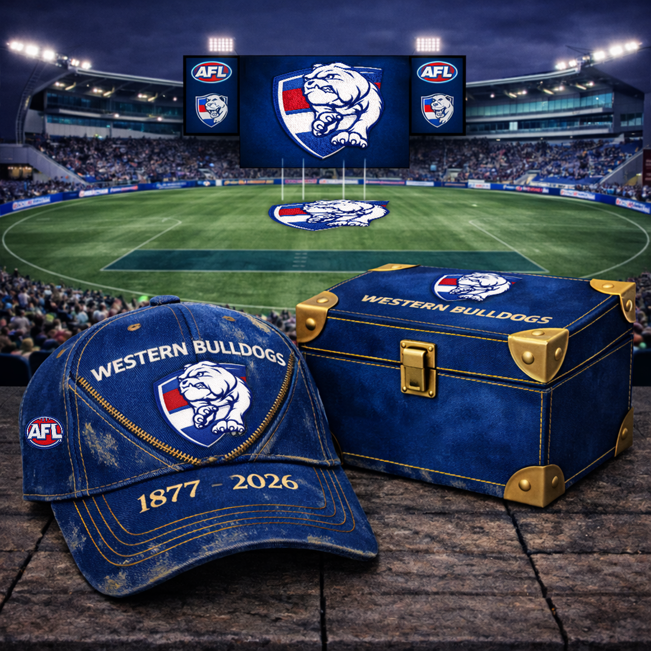 Premium AFL WB Vintage Zipper Heritage Anniversary Cap V10 NMD 070326 TTV