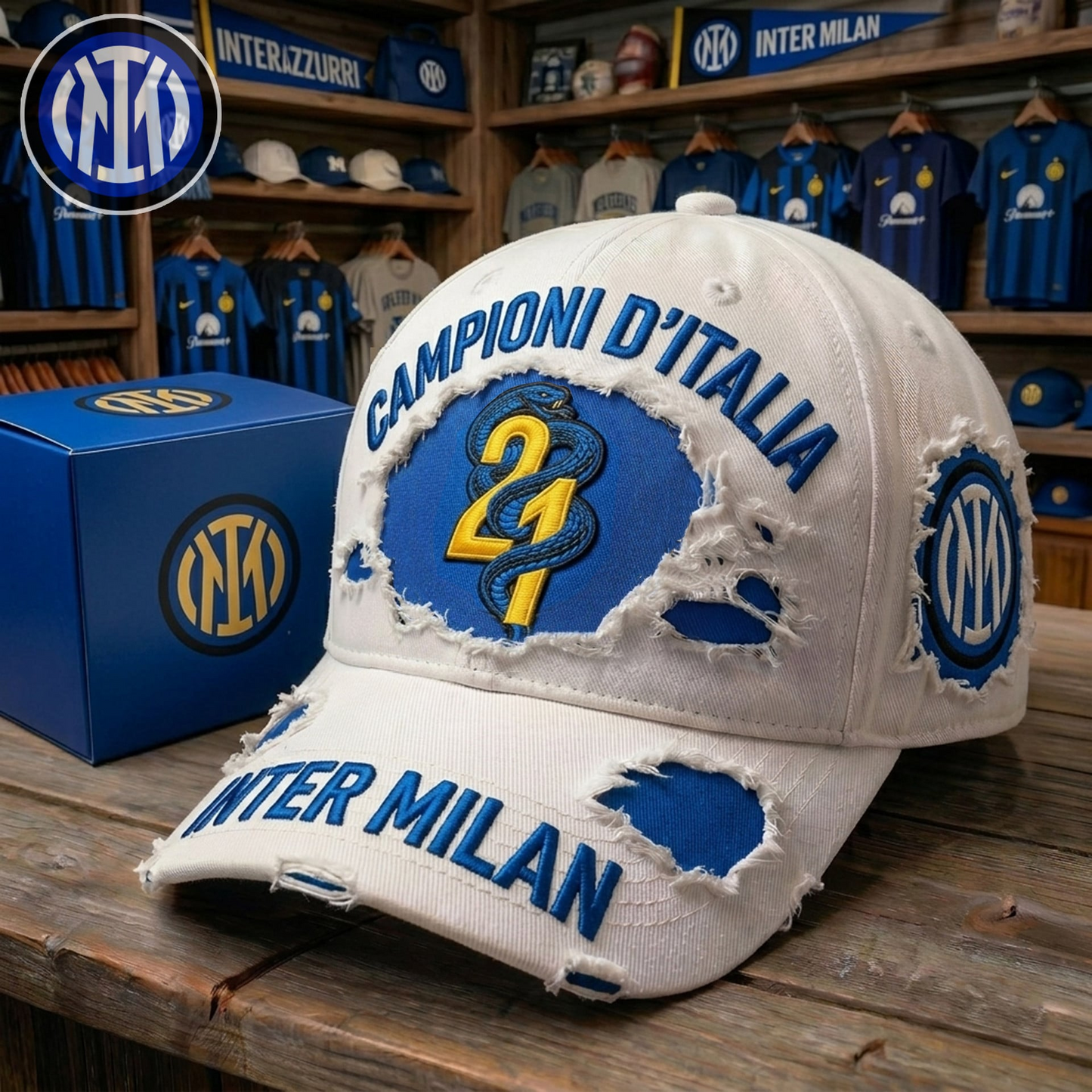 Premium ITM Campioni D‘Italia 25-26 Hat V2 NMD CTKT 1
