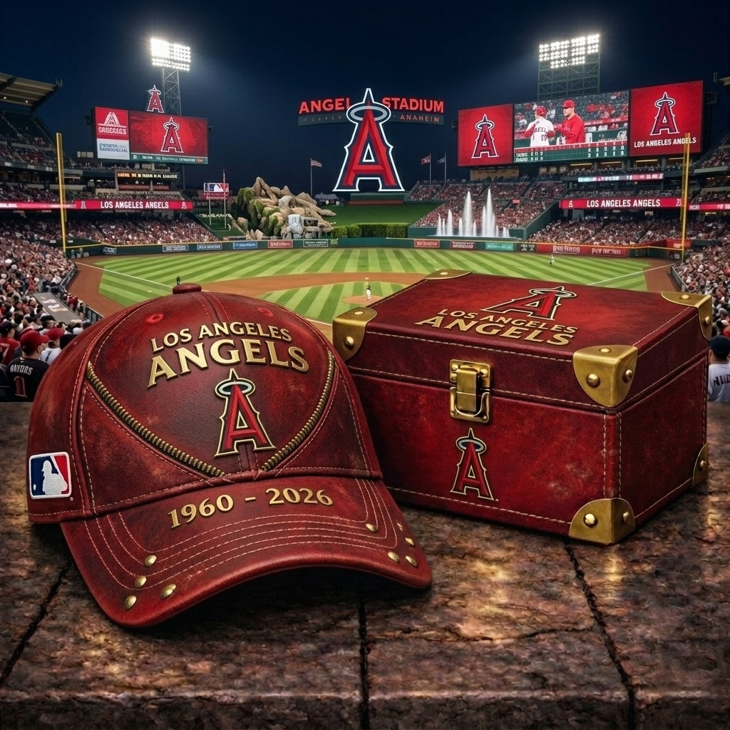 Premium MLB LAA Vintage Zipper Heritage Anniversary Cap V10 NMD CTKT