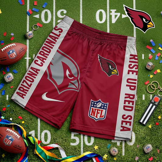 Premium NFL ARI Game Day Personalized Short Pants V1 NMD 220426 TTV
