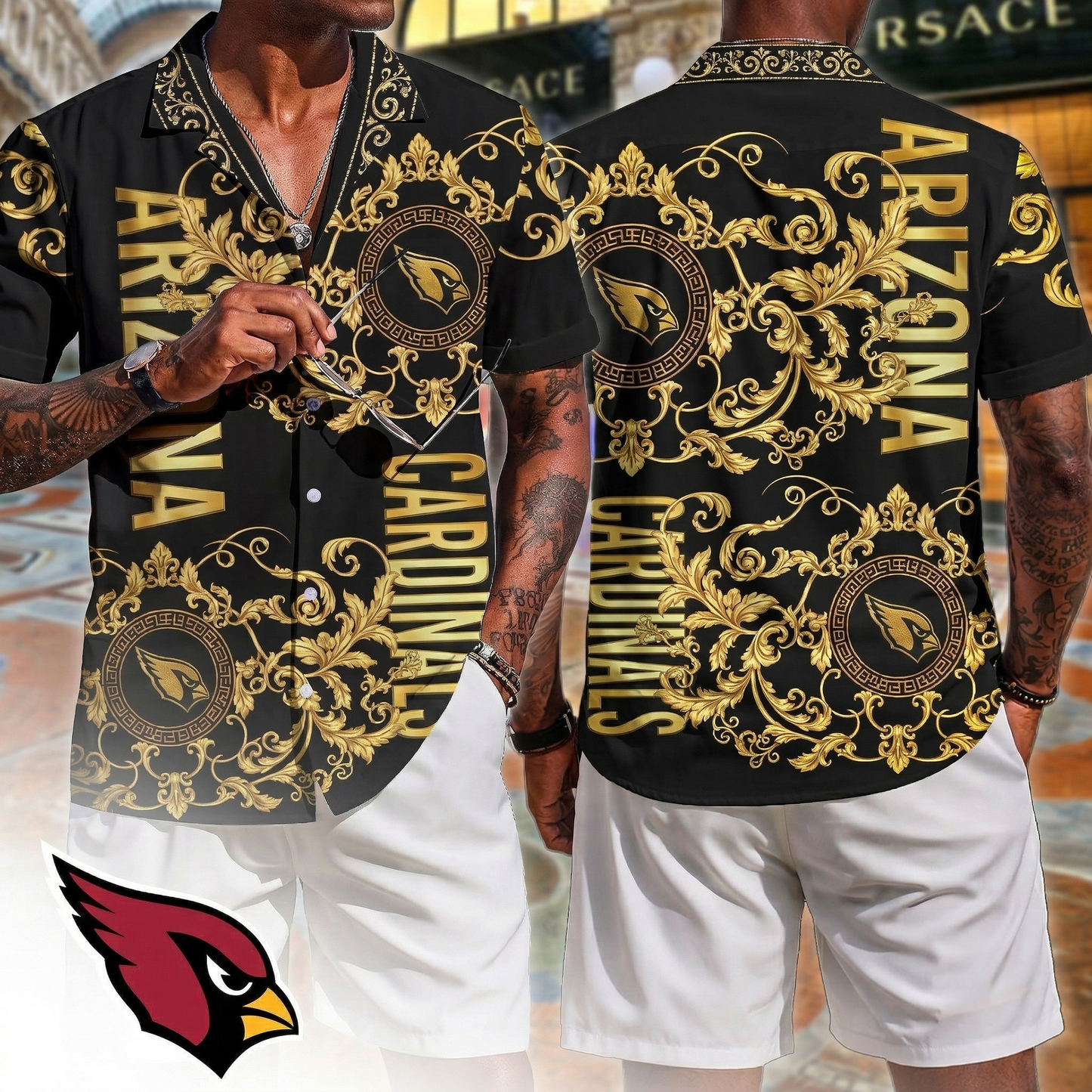 Premium NFL ARI Luxury Hawaiin Shirt V1 NMD 090426 TTV