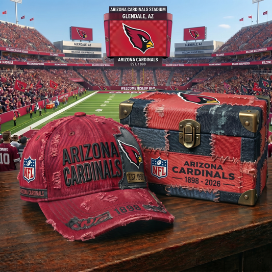 Premium NFL ARI Patchwork Denim Cap V34 NMD 060526 TTV