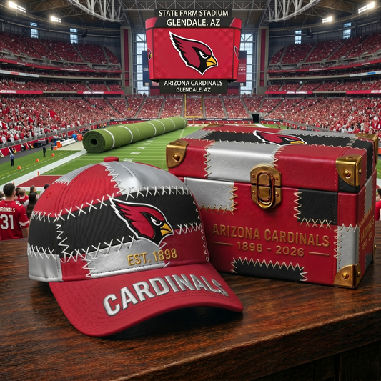 Premium NFL ARI Patchwork Snapback Cap V33 NMD 270426 TTV