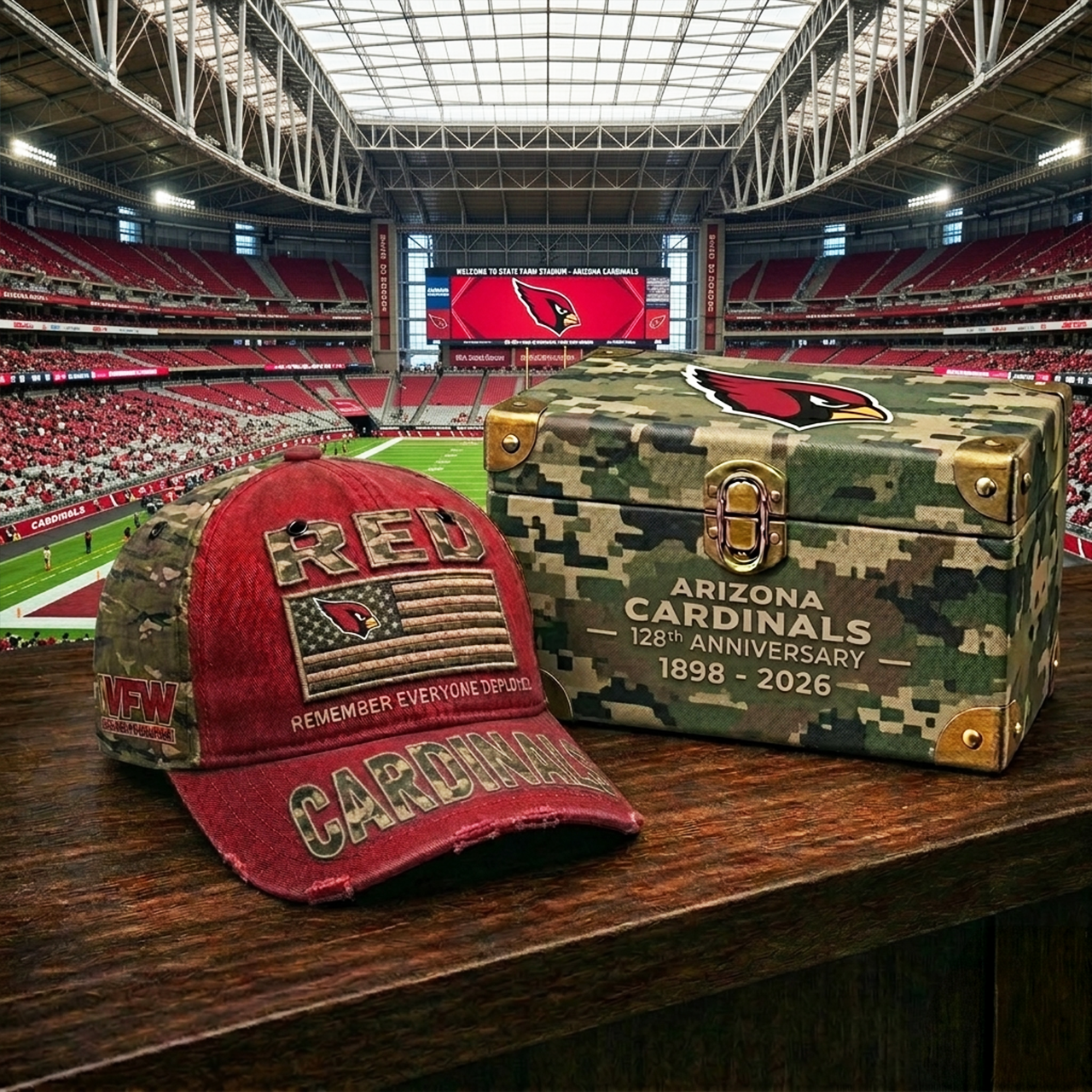 Premium NFL ARI Remember Everyone Deployed Cap V23 NMD 070426 TTV