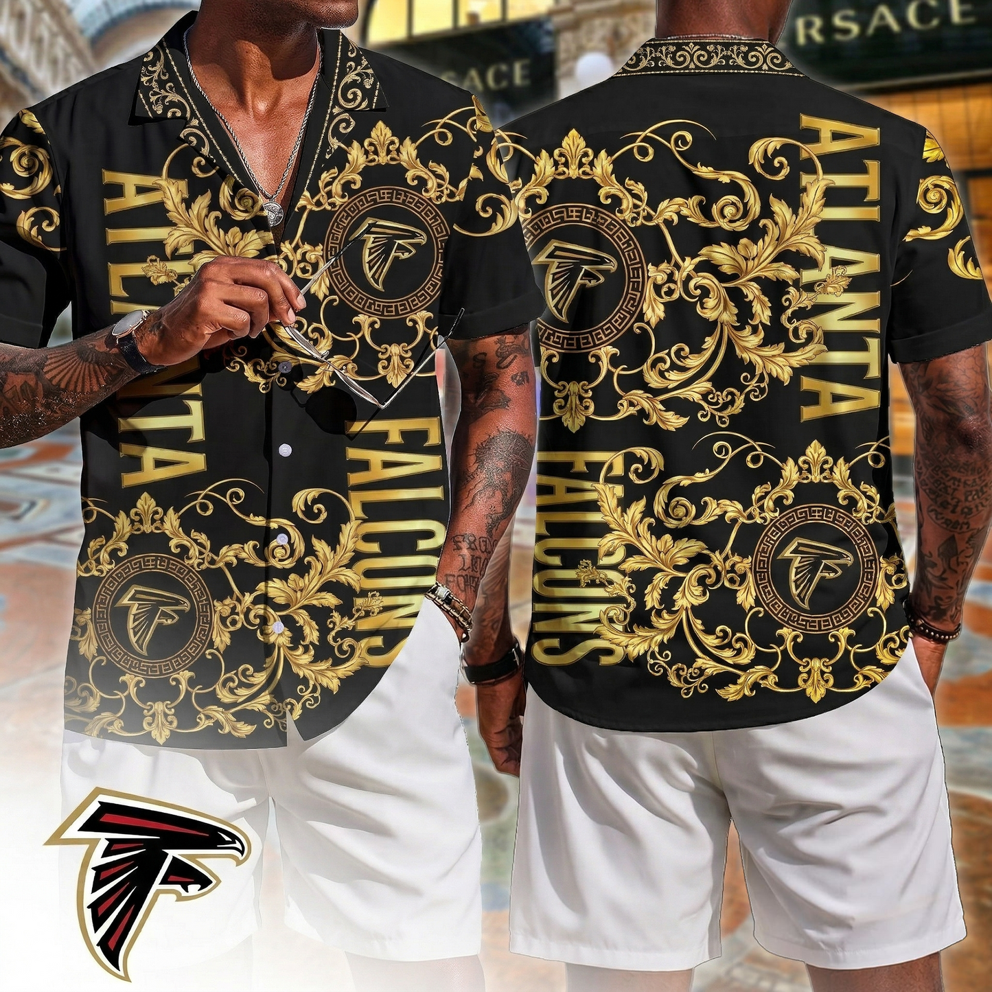 Premium NFL ATL Luxury Hawaiin Shirt V1 NMD 090426 TTV