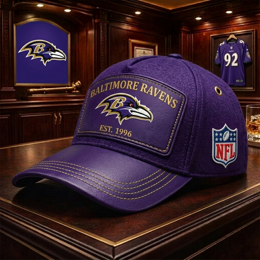 Premium NFL BAL Heritage Leather Cap V29 NMD 200426TTV