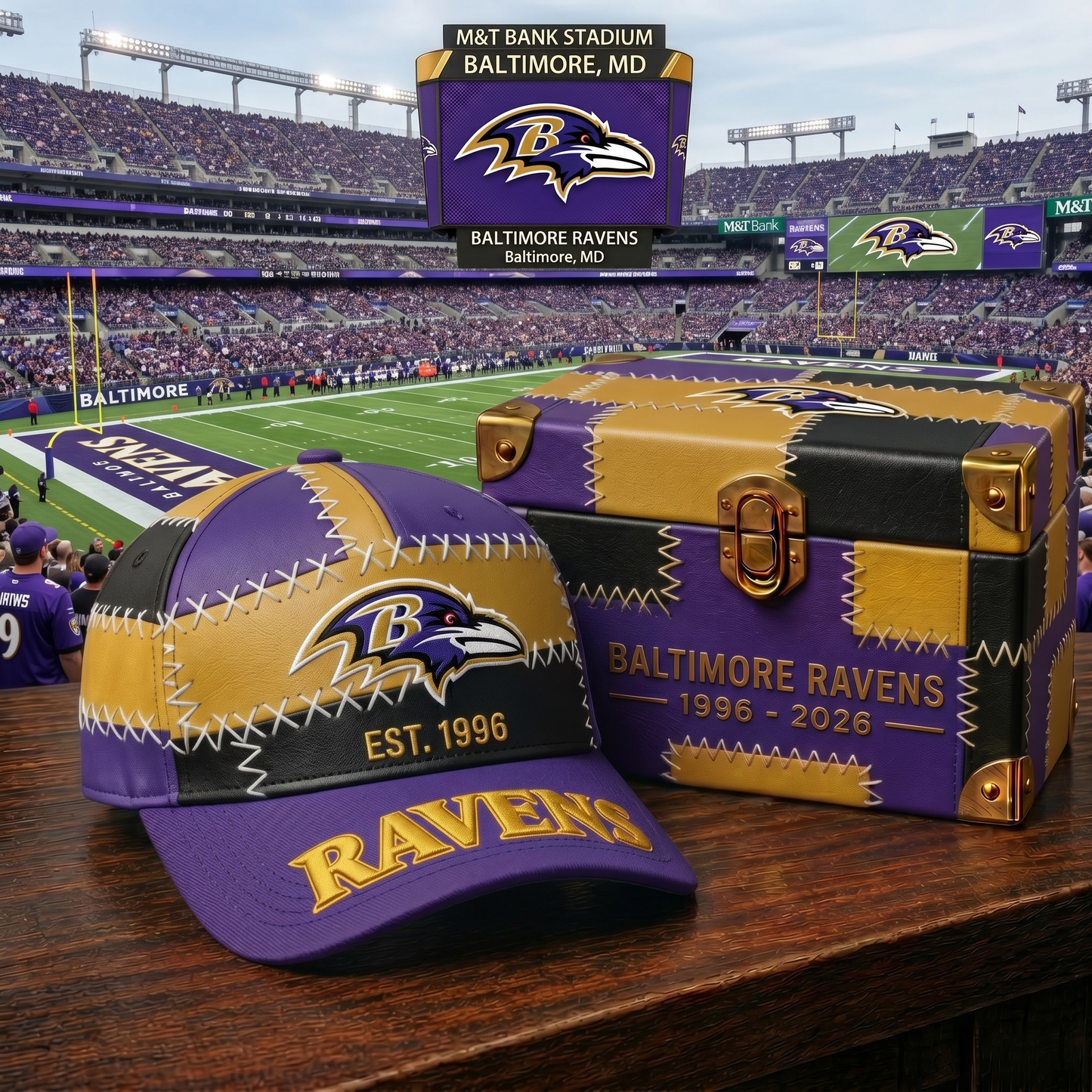 Premium NFL BAL Patchwork Snapback Cap V33 NMD 270426 TTV