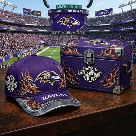 Premium NFL BAL x Harley Davidson Cap V24 NMD 080426 TTV