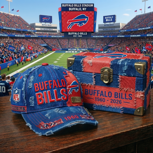 Premium NFL BUF Patchwork Denim Cap V34 NMD 060526 TTV