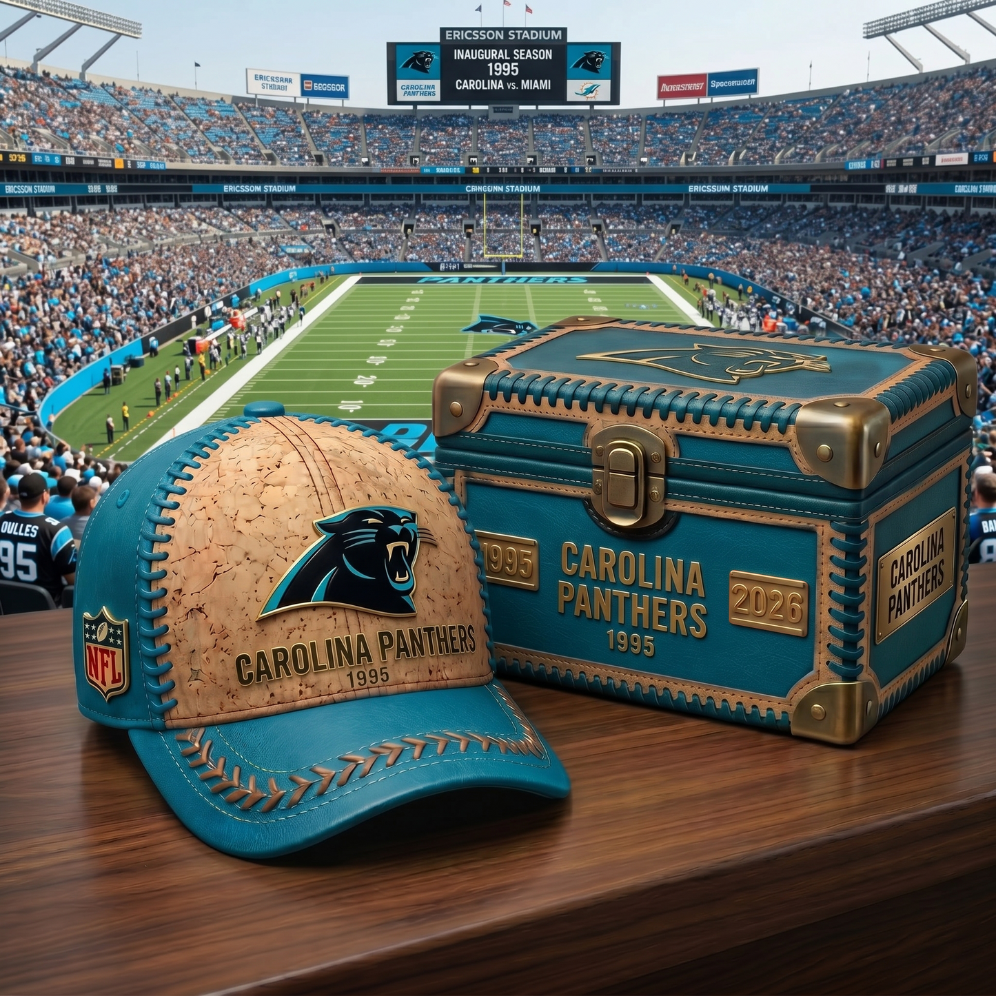 Premium NFL CAR Cork Leather Cap V32 NMD 250426 TTV
