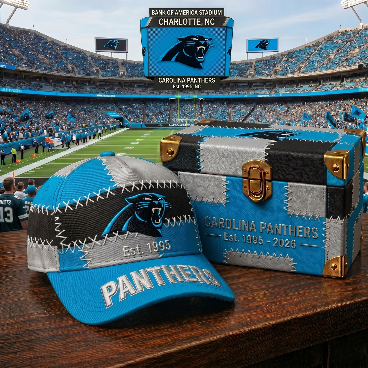 Premium NFL CAR Patchwork Snapback Cap V33 NMD 270426 TTV