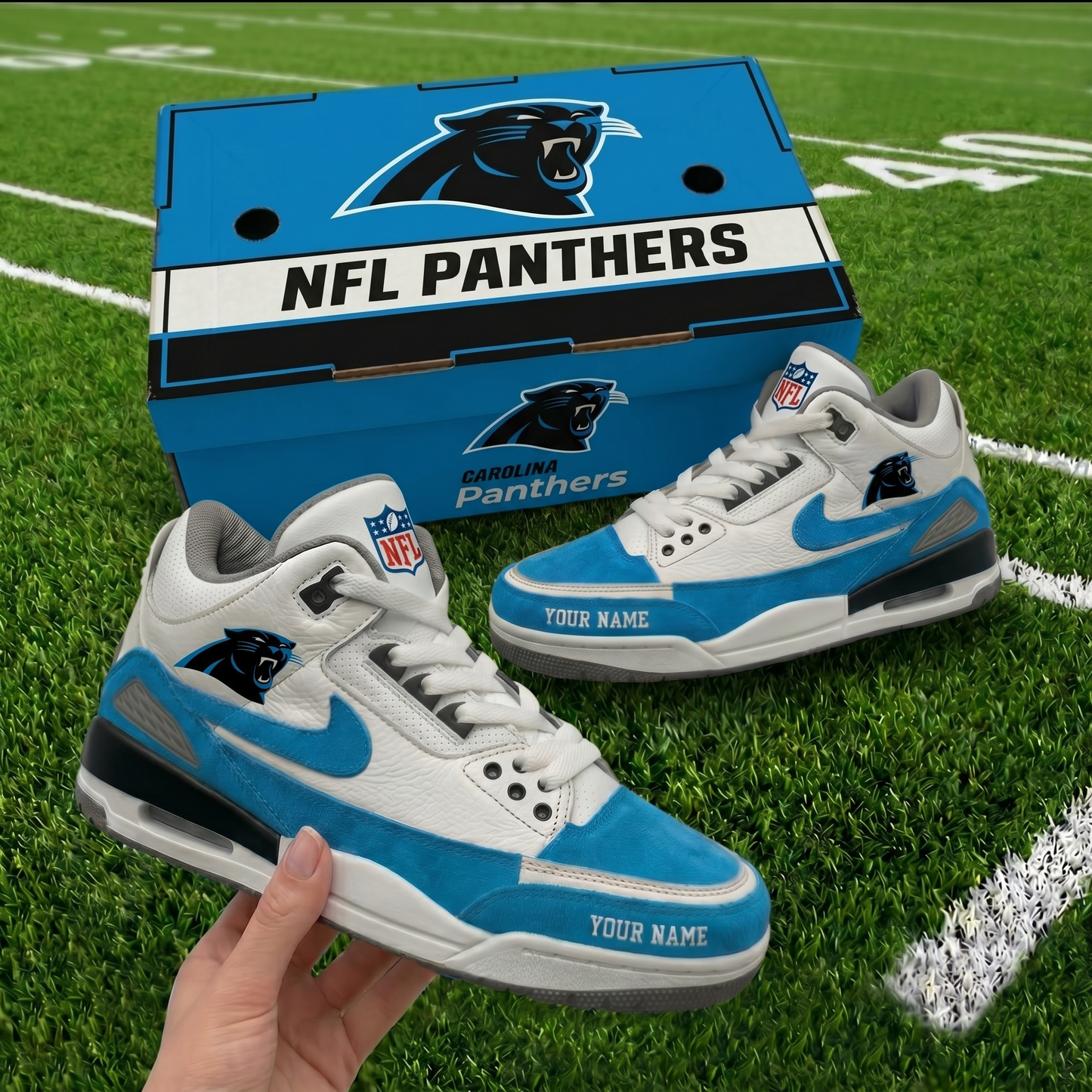 Premium NFL CAR Pride AJ3 Sneaker V1 NMD 060526 TTV