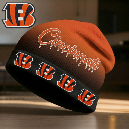 Premium NFL CIN Pro Line Beanie Hat V2 NMD CTKT