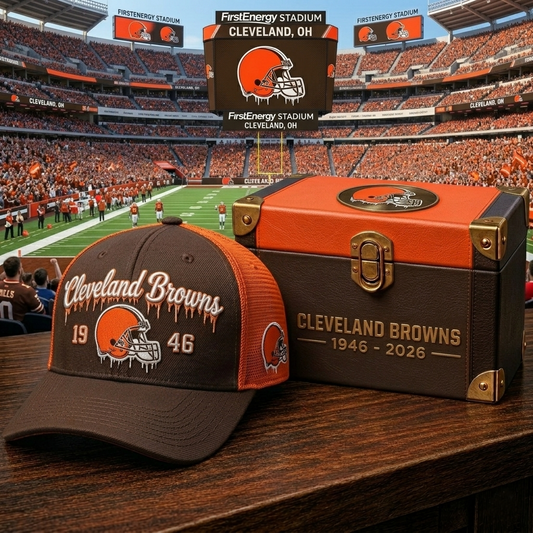 Premium NFL CLE Ice Drip Cap V28 NMD 180426 TTV