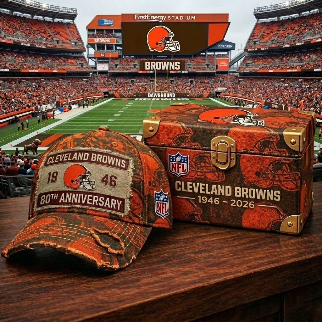 Premium NFL CLE Legacy Distressed Edition Cap V19 NMD CTKT