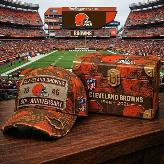Premium NFL CLE Legacy Distressed Edition Cap V19 NMD CTKT
