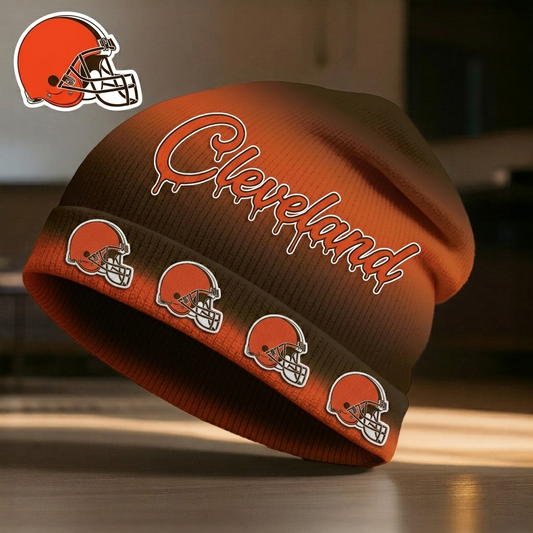 Premium NFL CLE Pro Line Beanie Hat V2 NMD CTKT