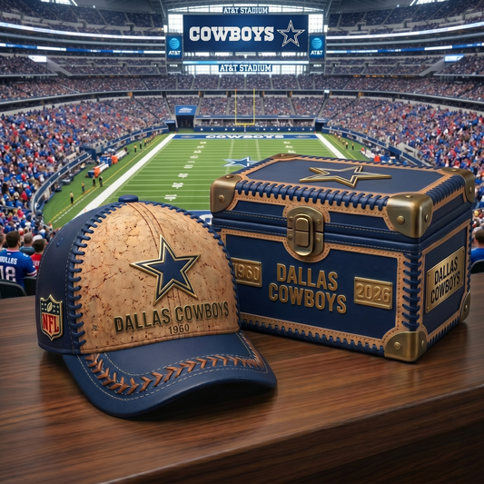 Premium NFL DAL Cork Leather Cap V32 NMD 250426 TTV