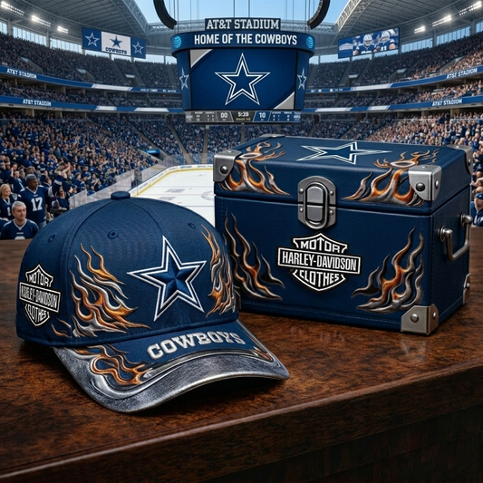 Premium NFL DAL x Harley Davidson Cap V24 NMD 080426 TTV